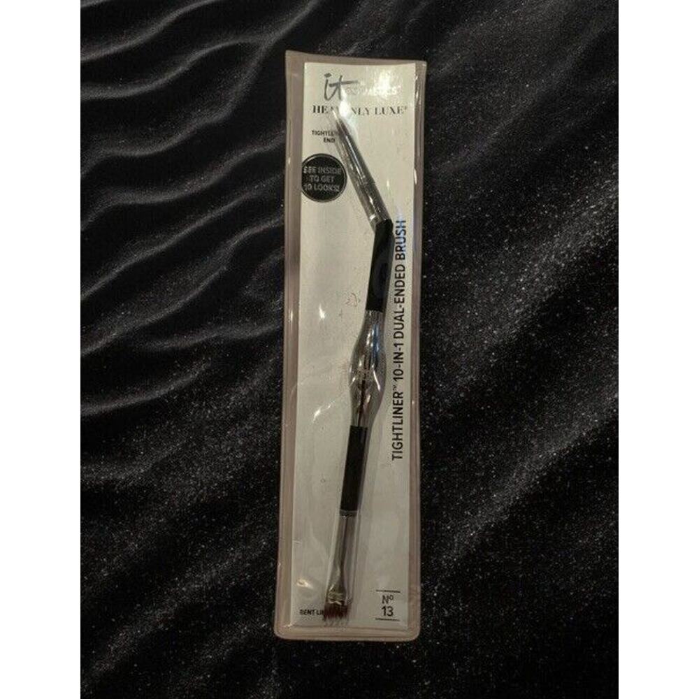 IT COSMETICS Heavenly Luxe Tightliner 10-in-1 Dual-Ended Brush #13 NEW IN PKGE